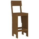 Barkrakker 2 Stk Honningbrun 40X48,5X115,5 Cm Heltre Furu