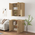 Highboard Sonoma Eik Konstruert Tre