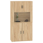 Highboard Sonoma Eik Konstruert Tre