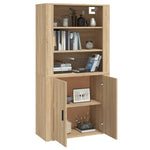 Highboard Sonoma Eik Konstruert Tre