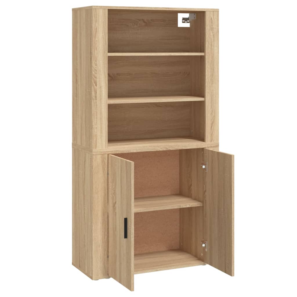 Highboard Sonoma Eik Konstruert Tre