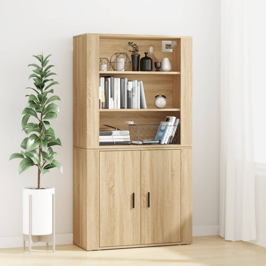Highboard Sonoma Eik Konstruert Tre