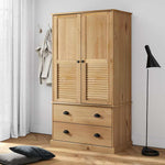 Garderobe Vigo 90X55X170 Cm Heltre Furu