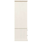 Garderobe Vigo Hvit 90X55X170 Cm Heltre Furu