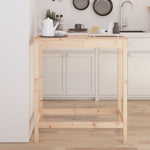 Barbord 100X50X110 Cm Heltre Furu