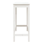 Barbord Hvit 100X50X110 Cm Heltre Furu