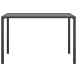 Hagebord Antrasitt 110X54X70 Cm Stål