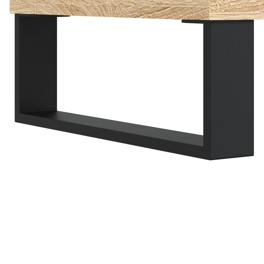 Salongbord Sonoma Eik 55X55X36,5 Cm Konstruert Tre