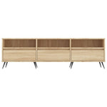 Tv-Benk Sonoma Eik 150X30X44,5 Cm Konstruert Tre