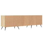 Tv-Benk Sonoma Eik 150X30X44,5 Cm Konstruert Tre