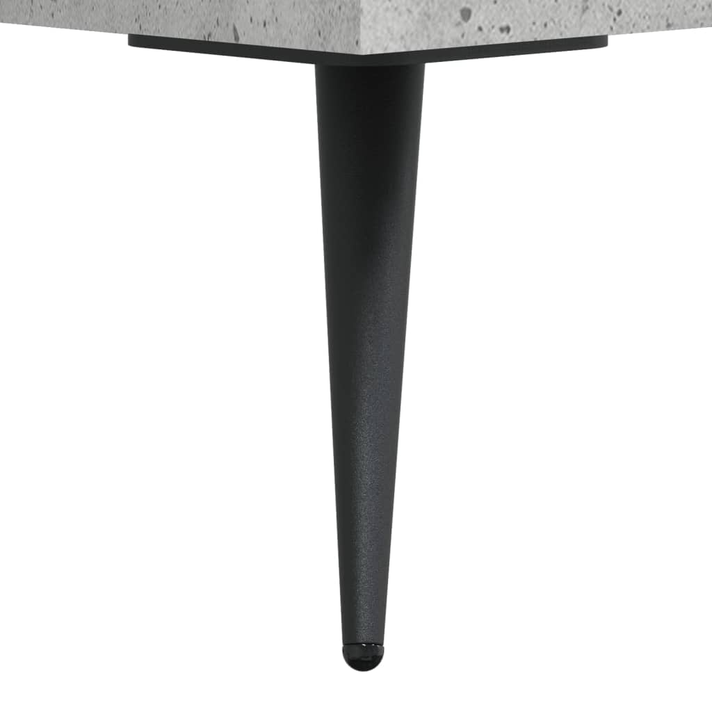 Tv-Benk Betonggrå 150X30X44,5 Cm Konstruert Tre