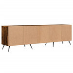 Tv-Benk Røkt Eik 150X30X44,5 Cm Konstruert Tre