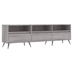 Tv-Benk Grå Sonoma 150X30X44,5 Cm Konstruert Tre