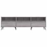 Tv-Benk Grå Sonoma 150X30X44,5 Cm Konstruert Tre