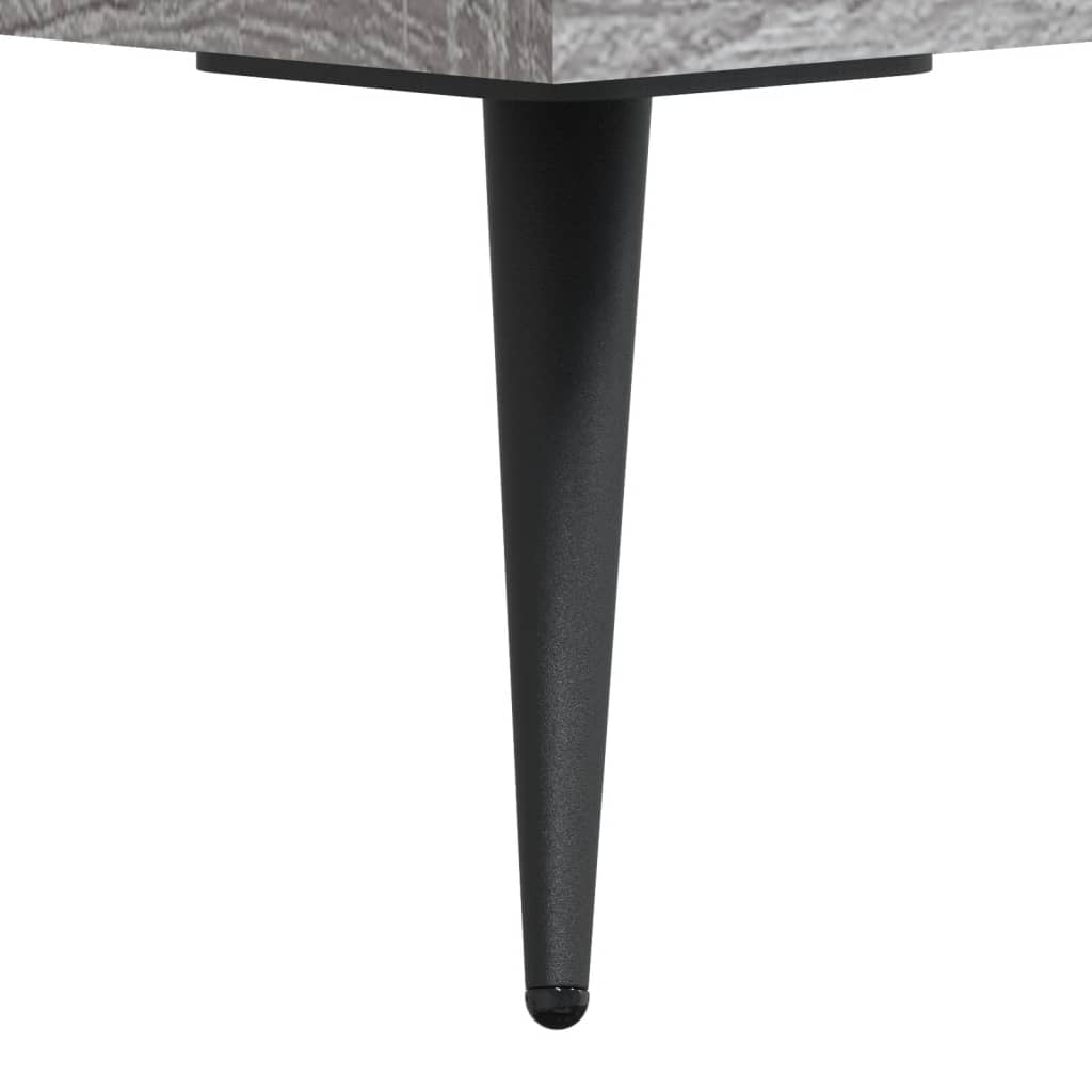 Tv-Benk Grå Sonoma 150X30X44,5 Cm Konstruert Tre