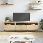 Tv-Benk Sonoma Eik 150X30X44,5 Cm Konstruert Tre