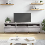 Tv-Benk Grå Sonoma 150X30X44,5 Cm Konstruert Tre