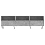 Tv-Benk Betonggrå 150X30X44,5 Cm Konstruert Tre