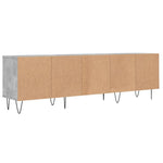 Tv-Benk Betonggrå 150X30X44,5 Cm Konstruert Tre