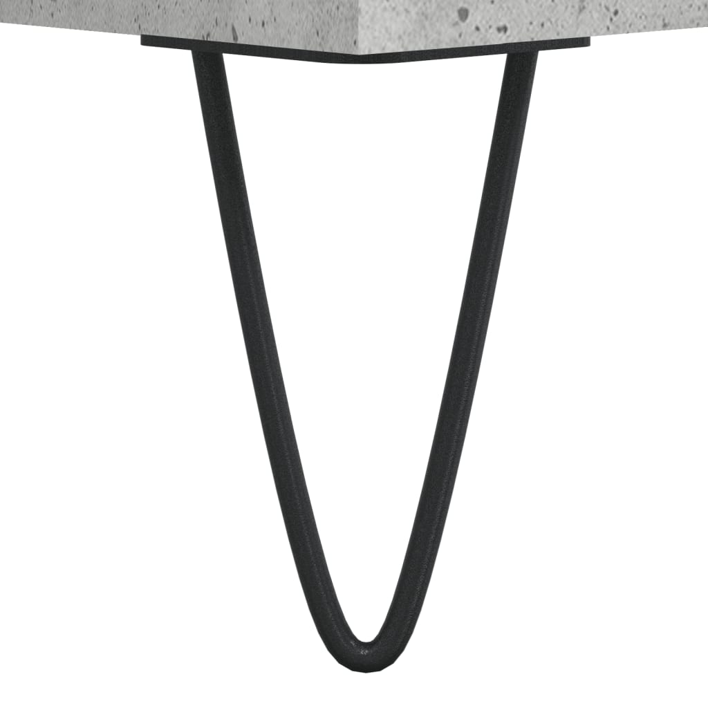 Tv-Benk Betonggrå 150X30X44,5 Cm Konstruert Tre