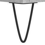 Tv-Benk Betonggrå 150X30X44,5 Cm Konstruert Tre