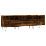 Tv-Benk Røkt Eik 150X30X44,5 Cm Konstruert Tre
