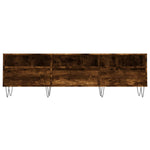 Tv-Benk Røkt Eik 150X30X44,5 Cm Konstruert Tre