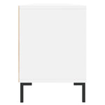 Tv-Benk Hvit 150X30X44,5 Cm Konstruert Tre