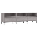 Tv-Benk Grå Sonoma 150X30X44,5 Cm Konstruert Tre