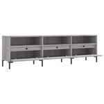 Tv-Benk Grå Sonoma 150X30X44,5 Cm Konstruert Tre