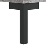 Tv-Benk Grå Sonoma 150X30X44,5 Cm Konstruert Tre