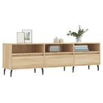 Tv-Benk Sonoma Eik 150X30X44,5 Cm Konstruert Tre