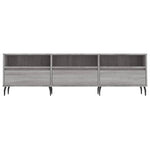 Tv-Benk Grå Sonoma 150X30X44,5 Cm Konstruert Tre