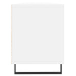 Tv-Benk Hvit 150X30X44,5 Cm Konstruert Tre