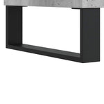 Tv-Benk Betonggrå 150X30X44,5 Cm Konstruert Tre