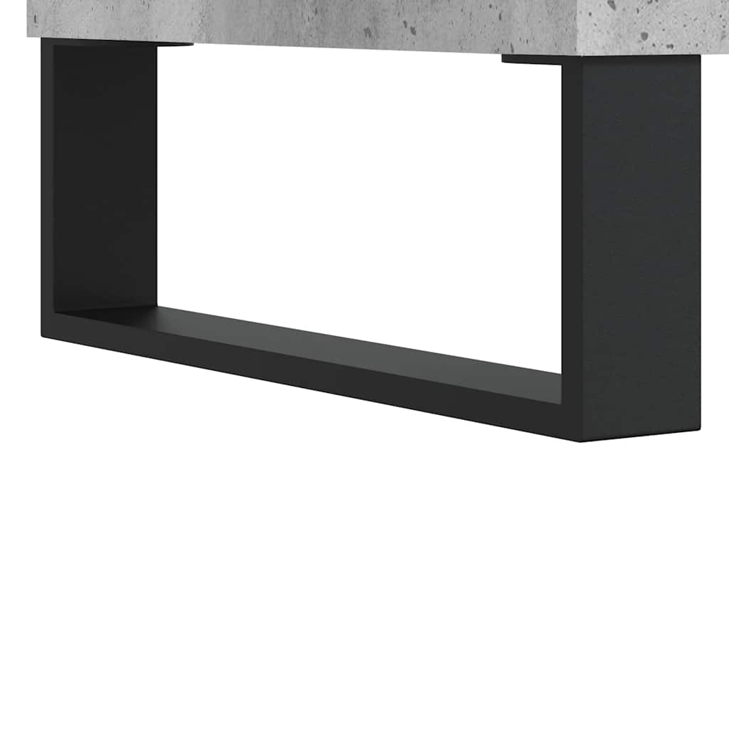 Tv-Benk Betonggrå 150X30X44,5 Cm Konstruert Tre