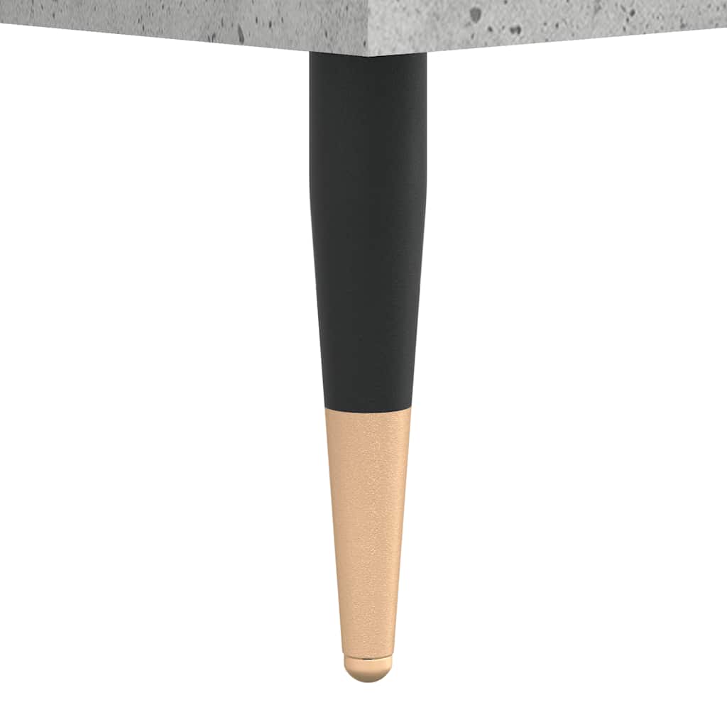 Baderomsskap Betonggrå 30X30X100 Cm Konstruert Tre