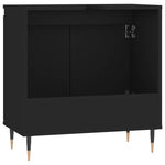 Servantskap Svart 58X33X60 Cm Konstruert Tre