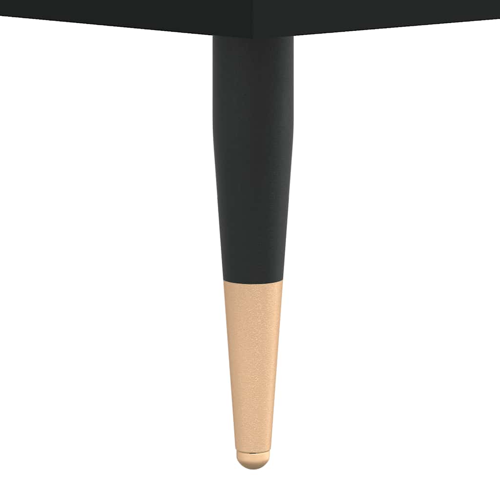 Servantskap Svart 58X33X60 Cm Konstruert Tre