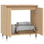 Servantskap Sonoma Eik 58X33X60 Cm Konstruert Tre