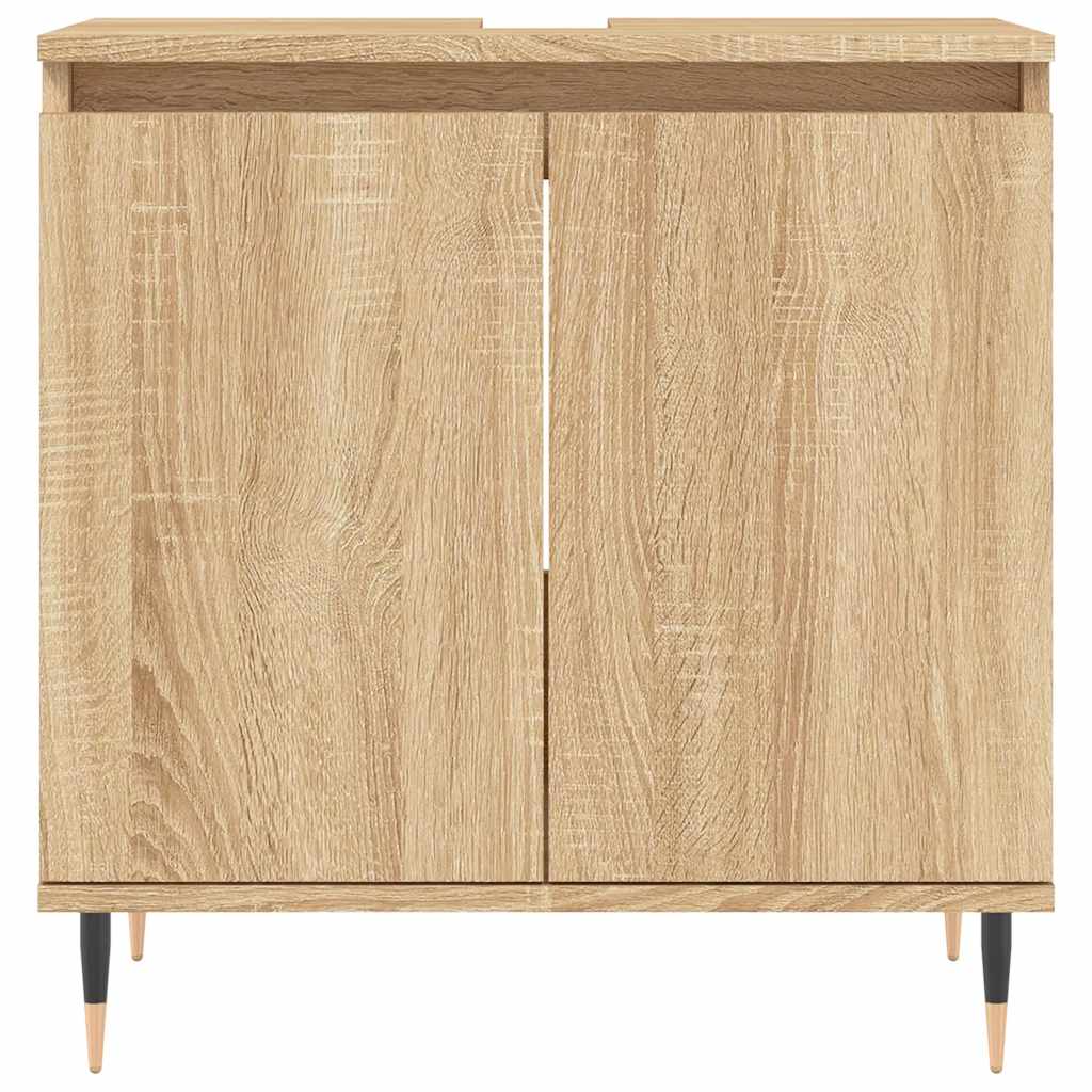 Servantskap Sonoma Eik 58X33X60 Cm Konstruert Tre