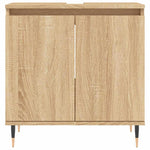 Servantskap Sonoma Eik 58X33X60 Cm Konstruert Tre