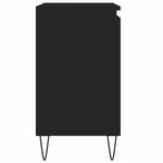Servantskap Svart 58X33X60 Cm Konstruert Tre