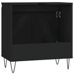 Servantskap Svart 58X33X60 Cm Konstruert Tre