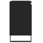 Servantskap Svart 58X33X60 Cm Konstruert Tre