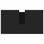 Servantskap Svart 58X33X60 Cm Konstruert Tre
