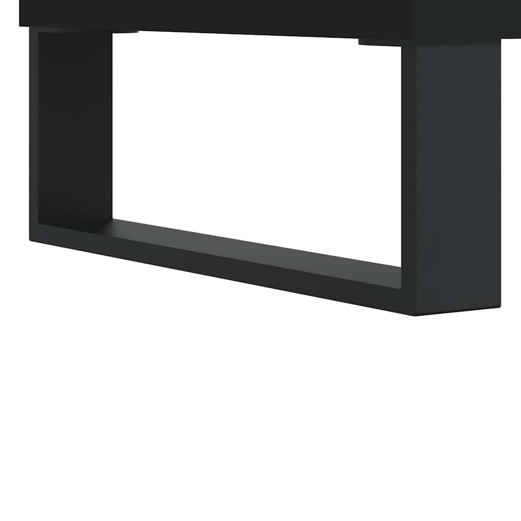 Servantskap Svart 58X33X60 Cm Konstruert Tre