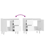 Baderomsskap Hvit 65X33X60 Cm Konstruert Tre