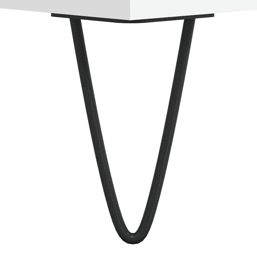 Baderomsskap Hvit 65X33X60 Cm Konstruert Tre