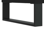 Baderomsskap Svart 80X33X60 Cm Konstruert Tre